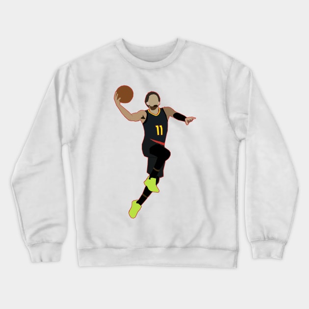 Trae Young - Atlanta Hawks Crewneck Sweatshirt by xavierjfong